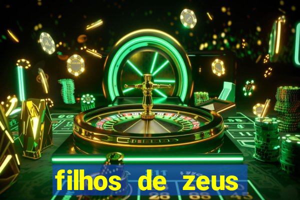 filhos de zeus mitologia grega